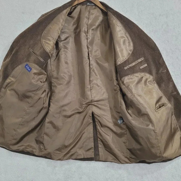 Alan Flusser Tan Corduroy Blazer - Picture 9 of 11
